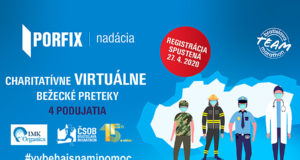 Svojím behom môžete nakŕmiť bojovníkov proti koronakríze virtual PORFIX