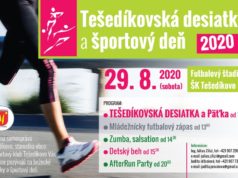 Tešedíkovská desiatka bude tento rok 29.8.
