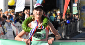 TIPOS Národný beh Devín – Bratislava | víťazi | Michal Staník a Silvia Valová Silvia Valová