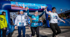 Valentínska edícia ČSOB zimnej série v Dúbravke prilákala znova vyše 1200 bežcov